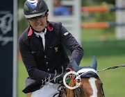 De Chambord Rocker CsioArJYR SS7 8007 : CSIO Giovani Arezzo, De Chambord Damien, Rocker du Syre, foto Stefano Secchi ©